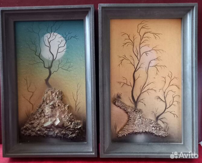 Картины с использованием природного камня