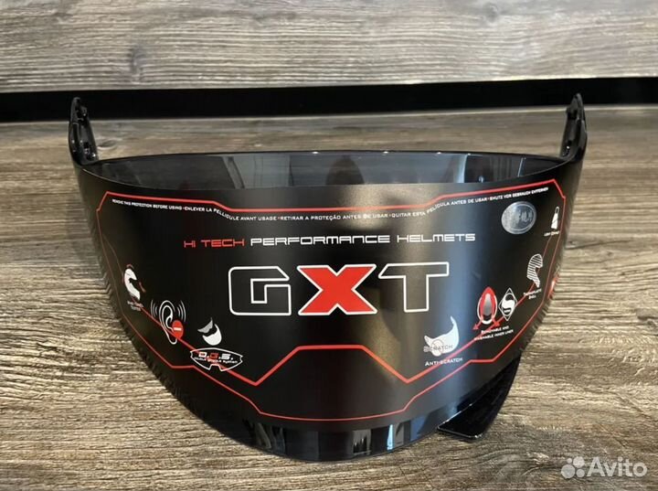 Визор (стекло) для шлема GXT JK SX12 160, темный