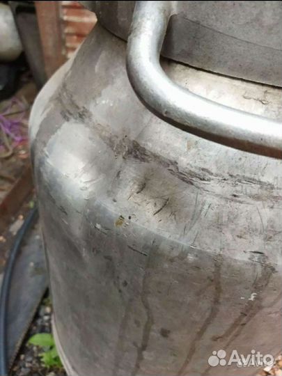 Фляга алюминиевая бу 40л