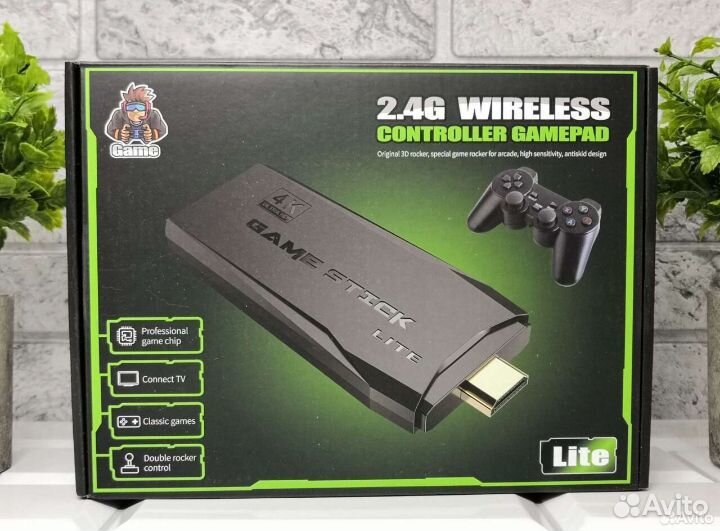 Игровая приставка game stick 64gb / Sega / Dendy