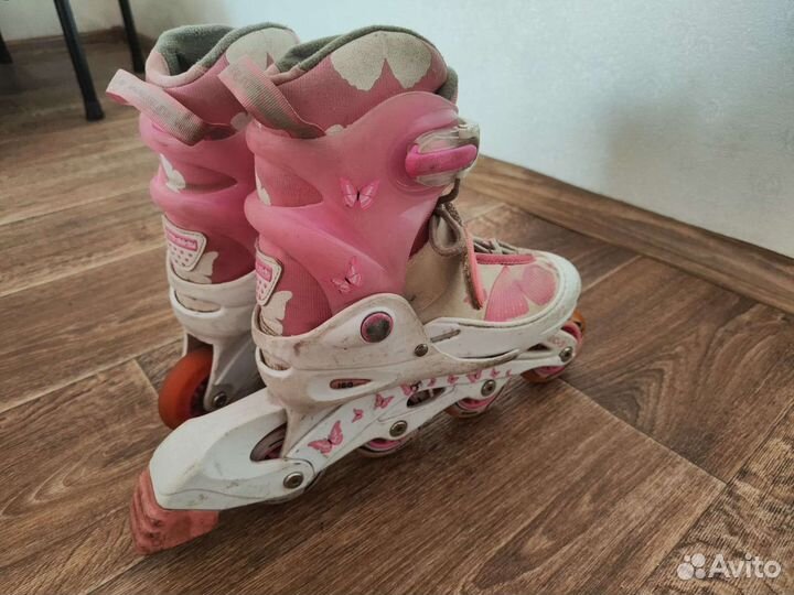 Ролики детские раздвижные размер 30-33