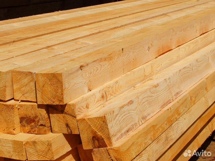 Брус из лиственницы 150х150х6000мм, гост