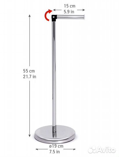 Держатель для туалетной бумаги