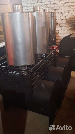 Печи для бани на 3 помещения