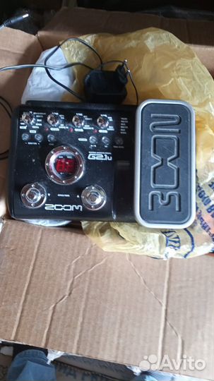 Гитарный процессор zoom G2.1u