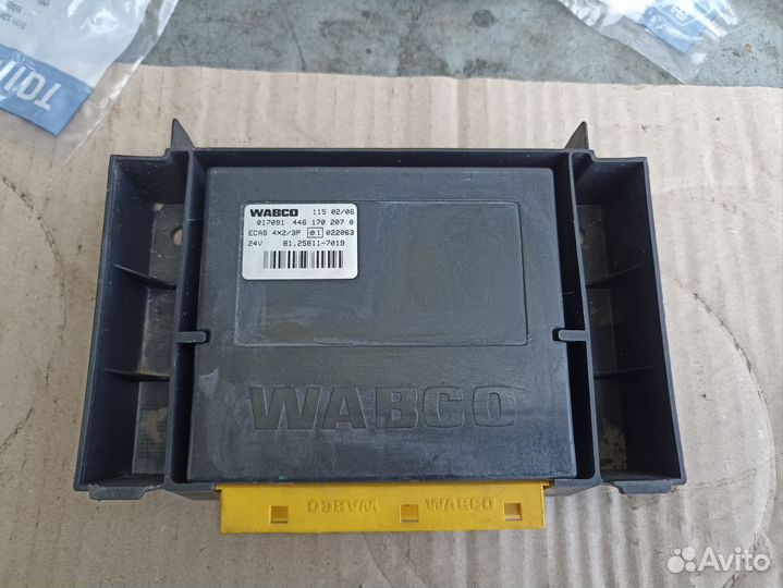 Блок управления подвеской ecas 81258117019 MAN