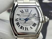 Часы Cartier Roadster Silver Gray Dial