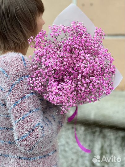 Гипсофила букет цветы