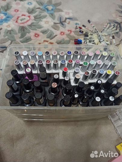 Набор гель лаков баз и гелей для маникюра