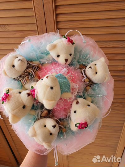 Букет из мишек