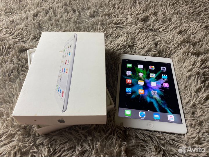 iPad mini wi-fi + сим / полный комплект