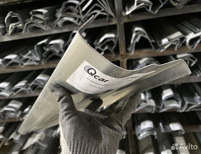 Порог правый Toyota Passo (C10) 2004-2010 (1мм)