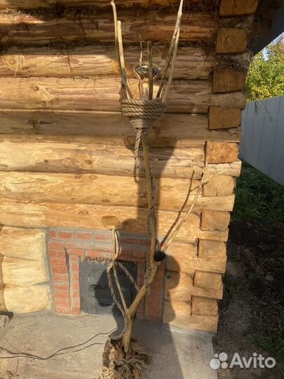 Торшер напольный лофт