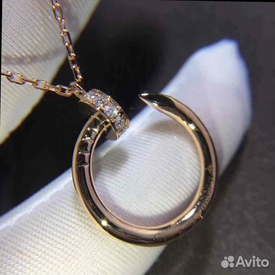 Колье Cartier Juste un Clou из золота с бриллианта