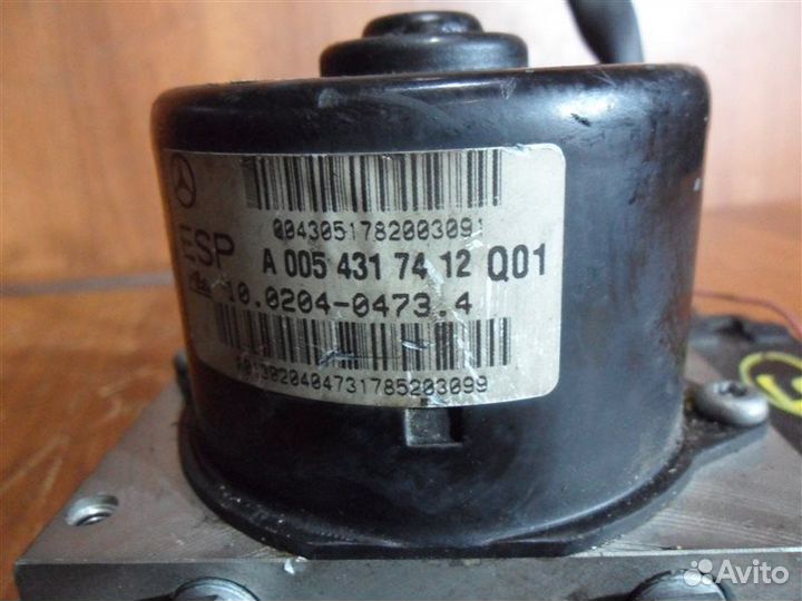 Блок abs Mercedes-Benz C-Class W203 M272 3.5