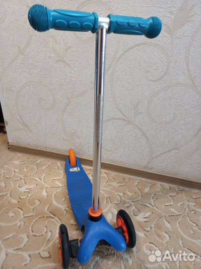 Самокат детский трехколесный бу