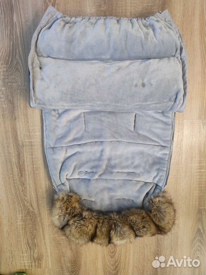 Зимний вкладыш в коляску или санки