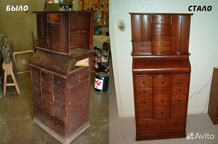 Реставрация мебели, Услуги чпу