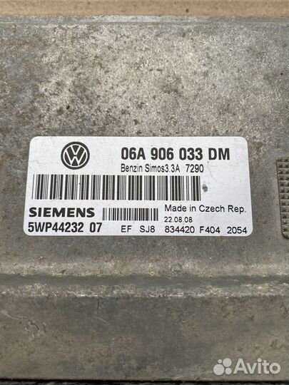 Эбу Skoda Octavia Tour A4 1,6 BFQ