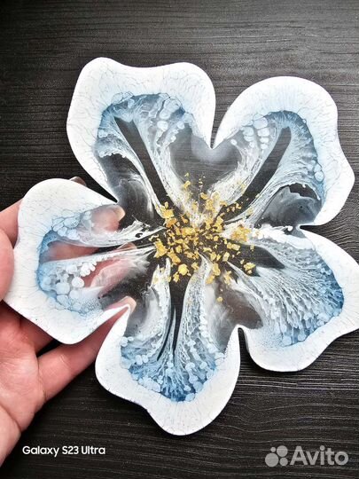 Конфетница из эпоксидной смолы, размер 1717 см