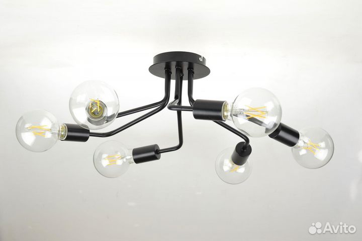 Люстра в спальню современная