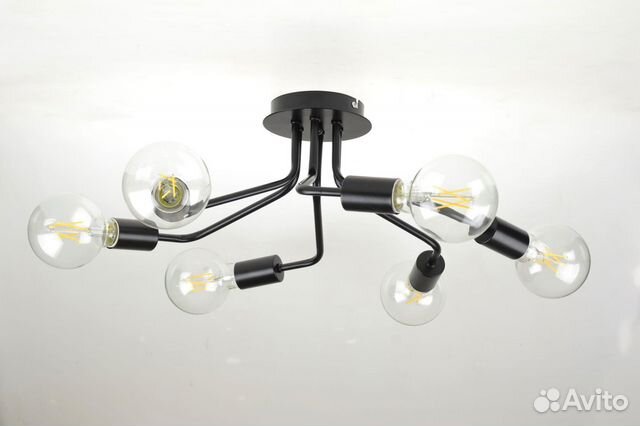 Люстра в спальню современная