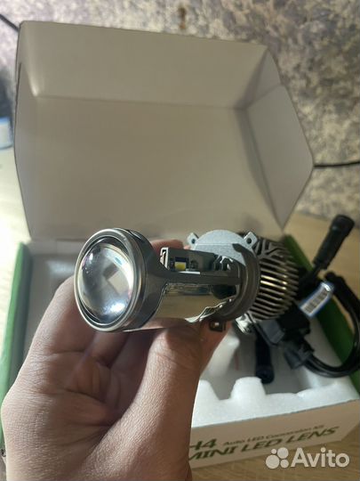 Мини лед линзы h4