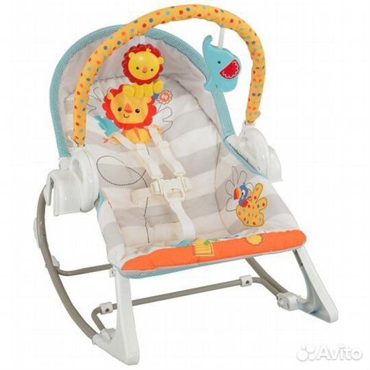 Качели и кресло-качалка fisher-price 3-в-1