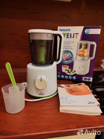 Пароварка блендер philips avent