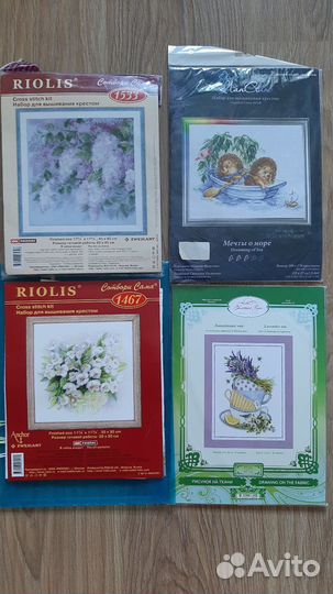 Наборы для вышивки крестом риолис