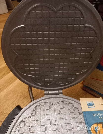 Вафельница Сластёна СССР электрическая новая