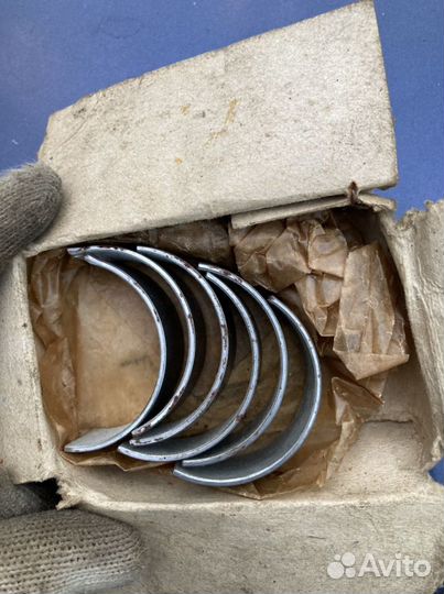 Комплект шатунных вкладышей москвич 412