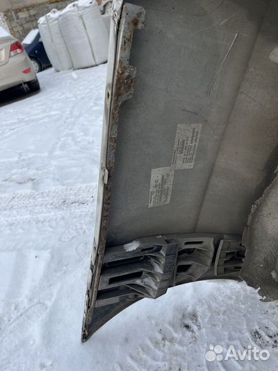 Бампер задний mercedes w221