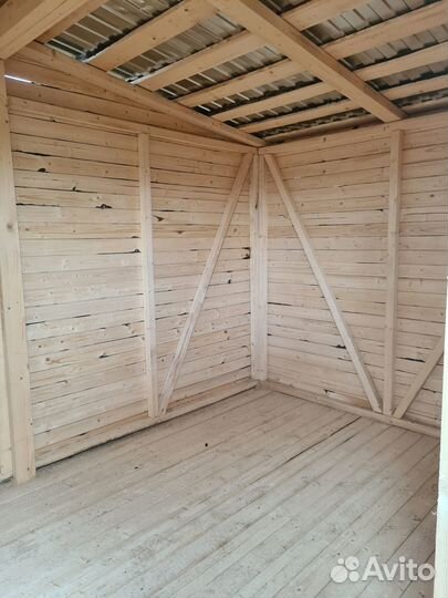 Хозблок 2.5х4 м не утеплённый (сарай, Бытовка)