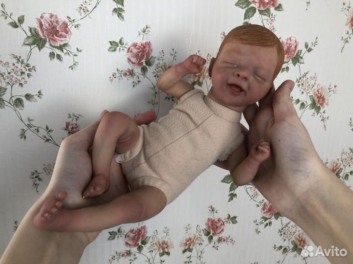 Кукла Реборн девочка 30 см Ручная работа