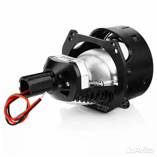 Bi LED линзы Aozoom A13 на Renault Laguna