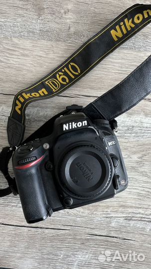 Зеркальный фотоаппарат nikon d 610