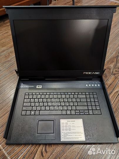 KVM консоль Procase E1716HD