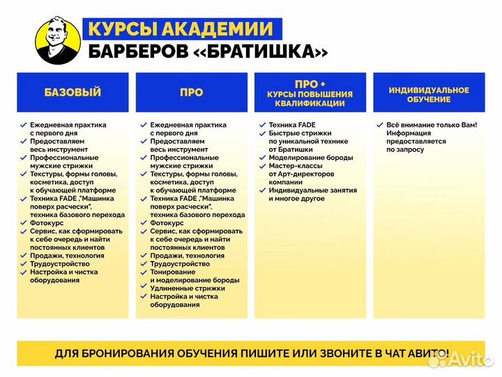 Обучение, курсы барбер. Парикмахер