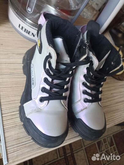 Ботинки осенние детские 28 размер