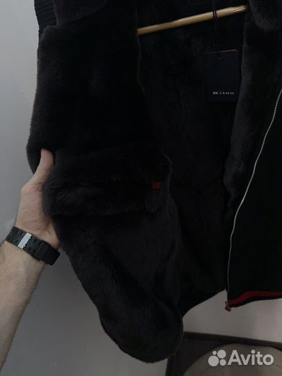 Бомбер зимний мужской Kiton