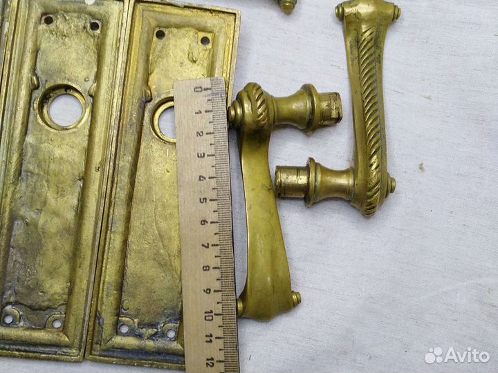 Винтажный комплект дверной-оконной фурнитуры