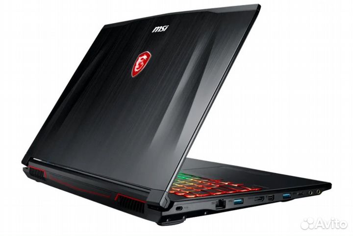 MSI 15.6 i7-7700HQ 4яд8пт GTX1050Ti/4 8Gb SSD+HDD