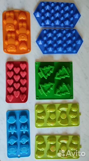 Силиконовые формы для выпечки, льда, шоколада