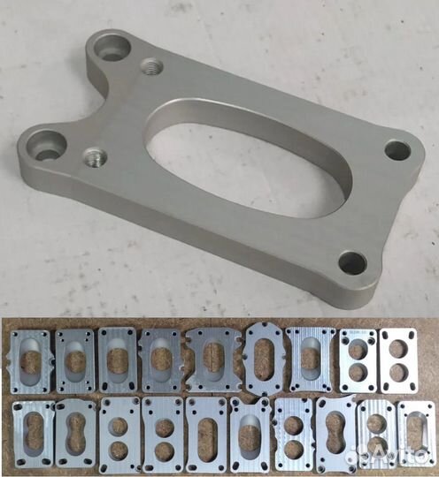 Адаптер для карбюратора Солекс на двиг toyota 3Y