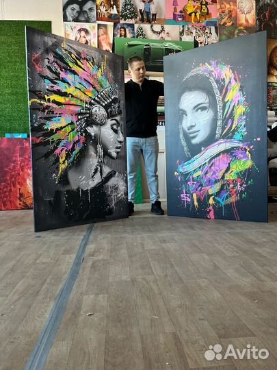 Печать фото на холсте в Хабаровске