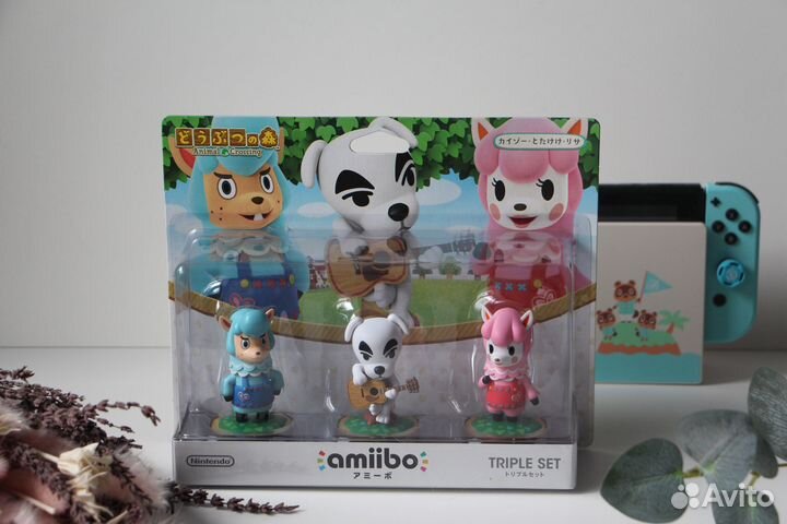 Amiibo Cyrus & K.K & Reese (Animal Crossing)