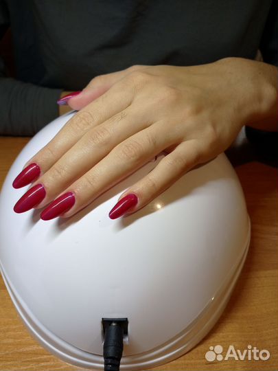 Маникюр, наращивание ногтей, укрепление гелем