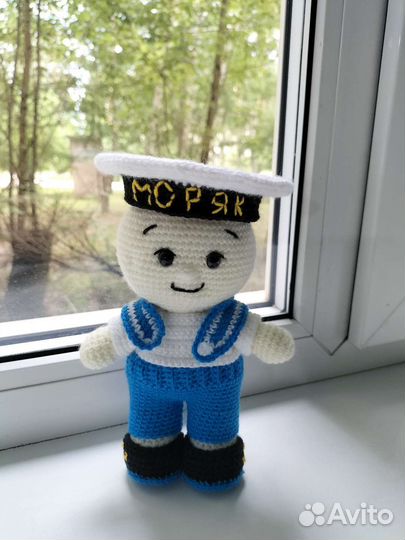 Куклы моряк и морячка ручной работы