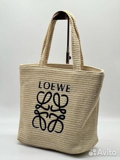 Сумка Loewe рафия хит